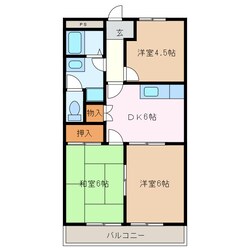 南が丘駅 徒歩18分 1階の物件間取画像